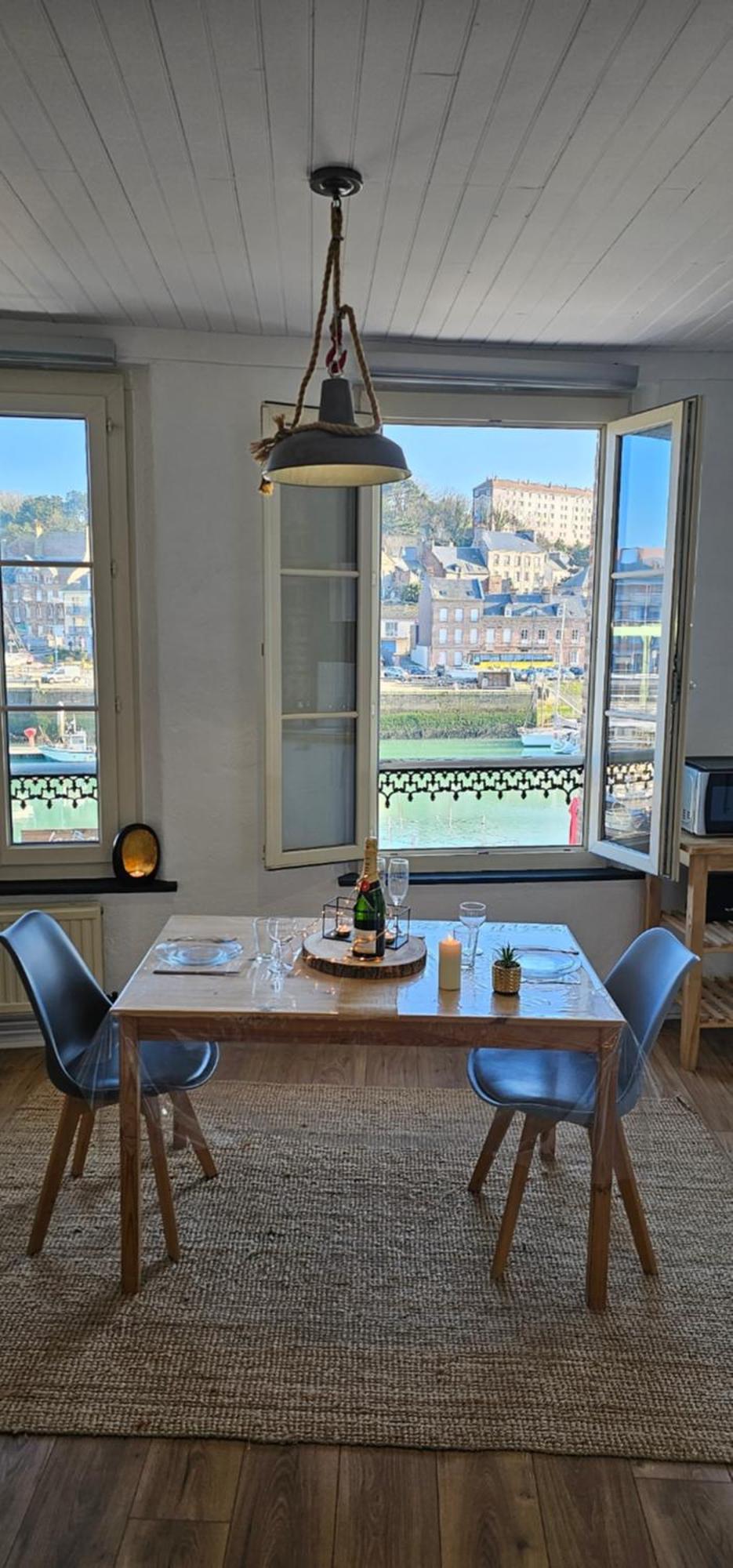 L'Atelier- Duplex Vue Magnifique Sur Le Port- Apartment Saint-Valery-en-Caux Bagian luar foto