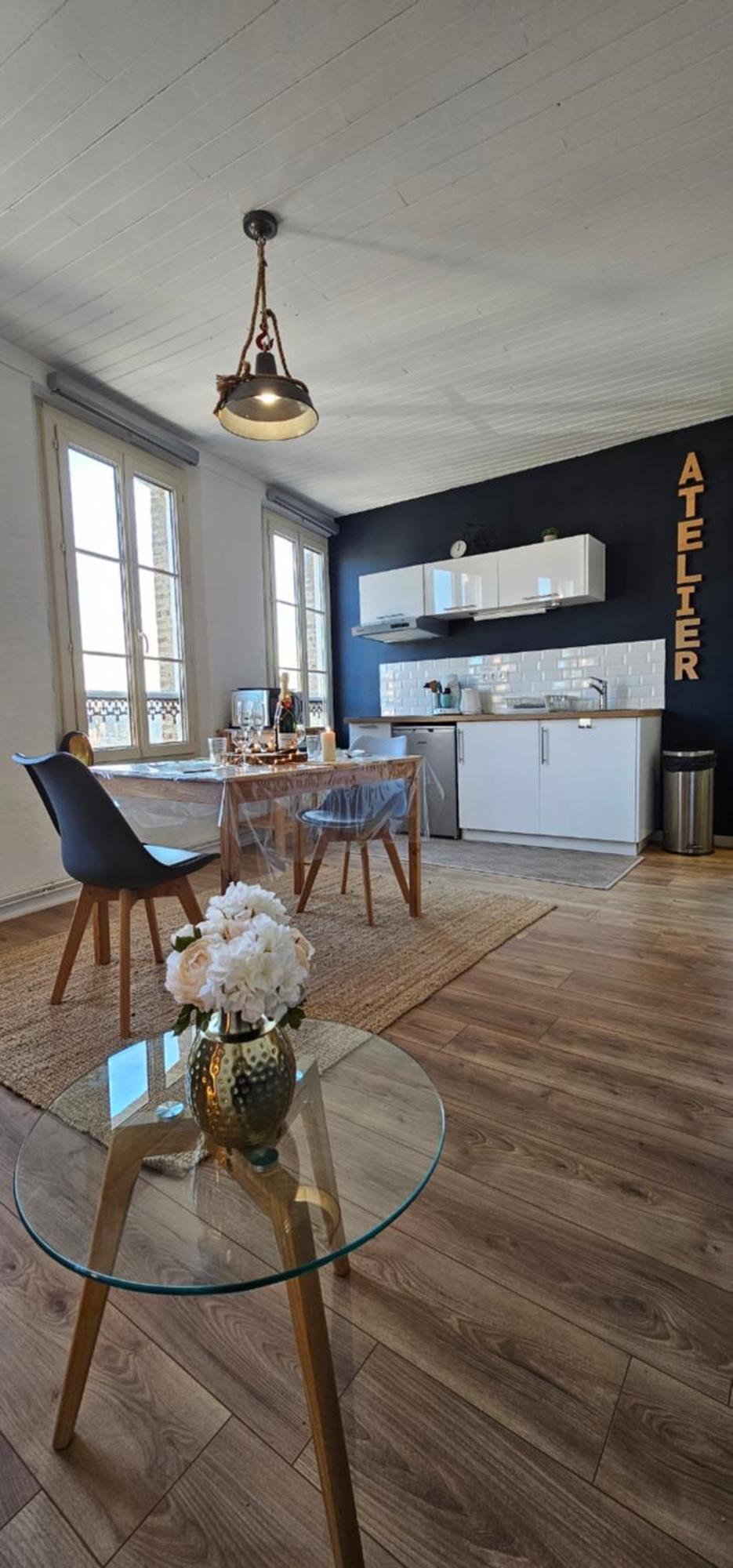 L'Atelier- Duplex Vue Magnifique Sur Le Port- Apartment Saint-Valery-en-Caux Bagian luar foto